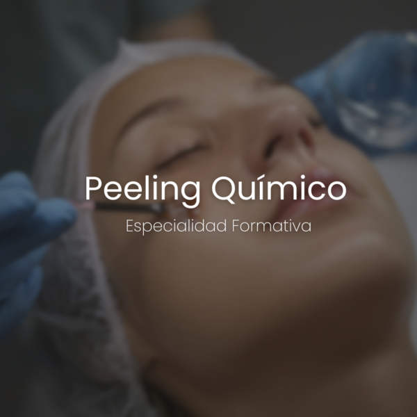 Especialidad Formativa en Peeling Químico en Barcelona